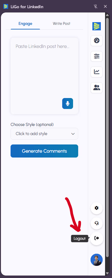 Logout Chrome Extension