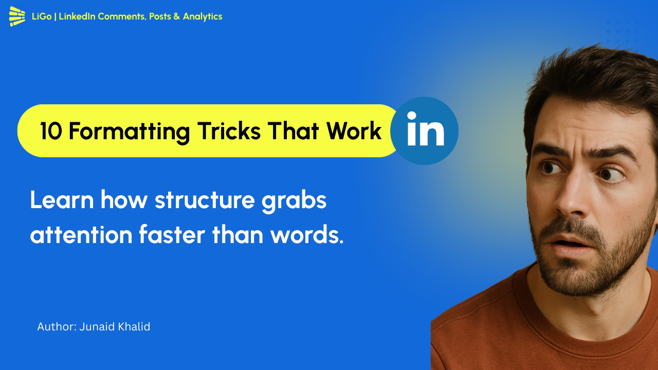 10 LinkedIn Text Formatting Tricks To Make Your Posts Stand Out