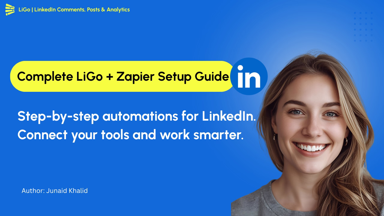 LiGo + Zapier: The Complete Guide (How I set up automations for LinkedIn and never looked back)