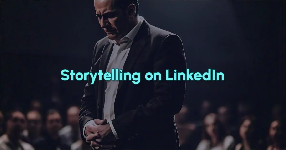 Do not be afraid to share your story on Linkedin