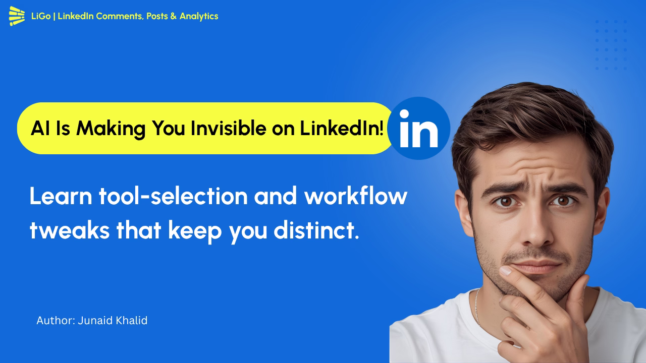 Why Most AI LinkedIn Tools Make You Sound Like Everyone Else (And How to Fix It)