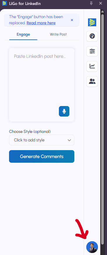 Profile Icon Present or Not